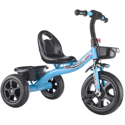 Детский трёхколёсный велосипед Rocket 116-1 синий